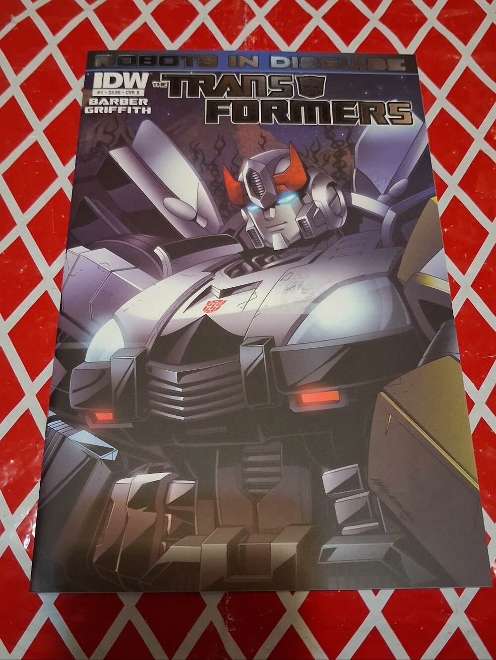 IDW The Transformers: Robots in Disguise #1 Variant Cover B First Print 2012